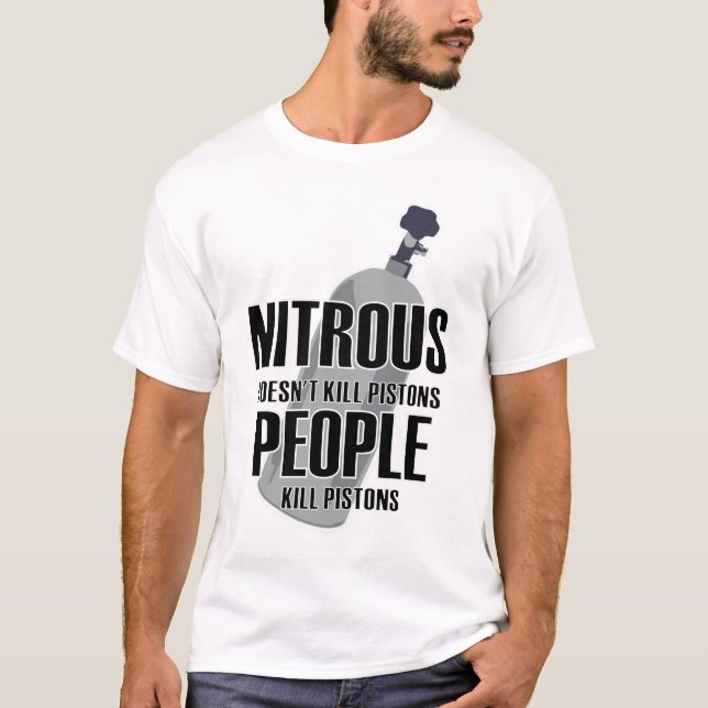Camiseta NITROSO no mata a pistones (Anverso)
