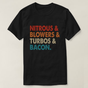 Camiseta Nitrous Blowers Turbos Bacon