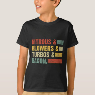 Camiseta Nitrous Blowers Turbos Bycon Food Retro Bbq Carne