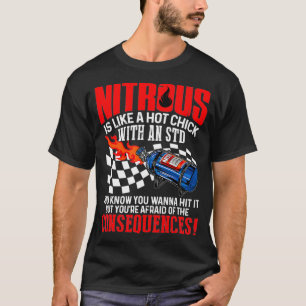 Camiseta Nitrous Es Como Un Chico Caliente Con Una ETS Que