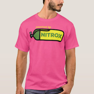 Camiseta Nitrox Propulsado Por Buceador Scuba Submarino Ta