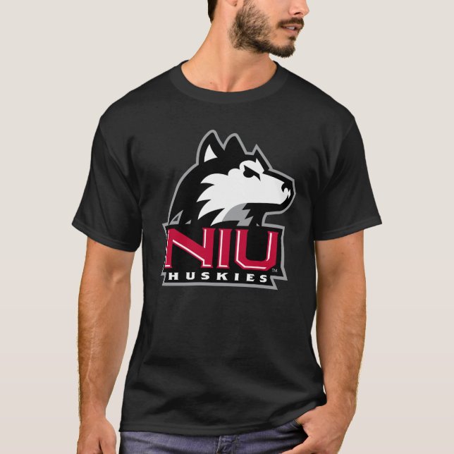 Camiseta NIU Huskies (Anverso)