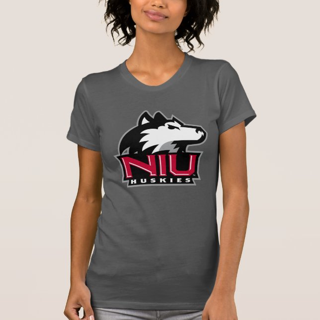 Camiseta NIU Huskies (Anverso)