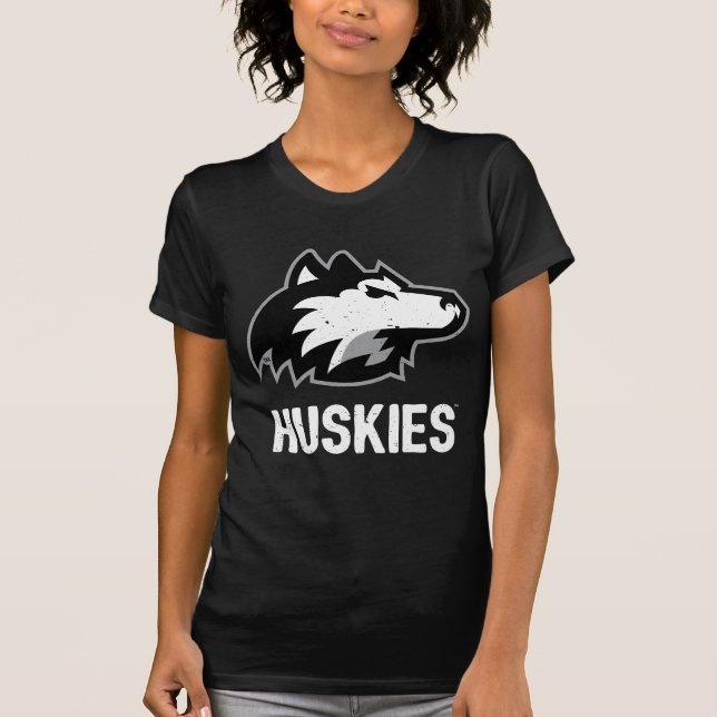 Camiseta NIU Huskies Doloridos (Anverso)
