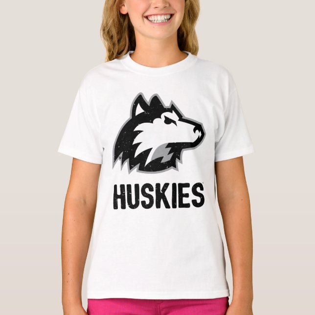 Camiseta NIU Huskies Doloridos (Anverso)