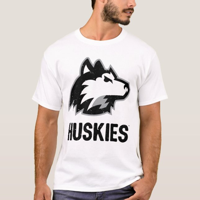 Camiseta NIU Huskies Doloridos (Anverso)