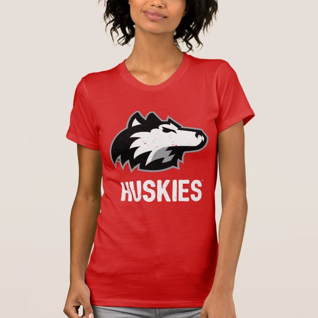 Camiseta NIU Huskies Doloridos (Anverso)