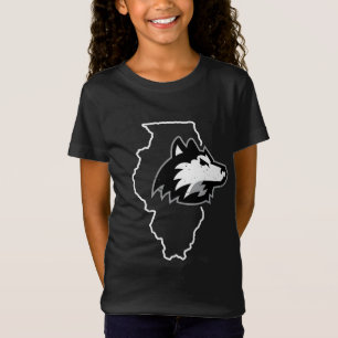 Camiseta NIU Huskies Estado Love
