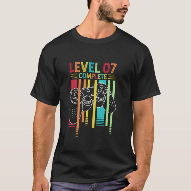 Camiseta NIVEL 07 TERMINAR EL 7º Aniversario (Anverso)