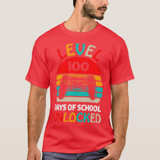 Camiseta nivel 100 días de clases sin llave 12
