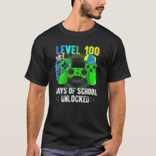 Camiseta Nivel 100 Días de la Escuela Jugador sin Bloqueo 1
