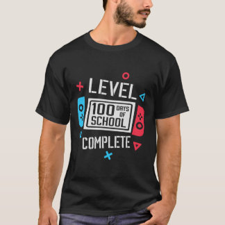 Camiseta Nivel 100 Días Escolares Videos Completos Smar Jue