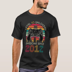 Camiseta Nivel 10 Desbloqueada Impresionante Juego 2012 Ga