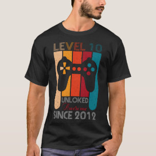 Camiseta Nivel 10 Desbloqueado desde la cosecha de 2012