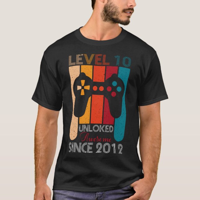 Camiseta Nivel 10 Desbloqueado desde la cosecha de 2012 (Anverso)