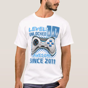 Camiseta Nivel 10 Desbloqueado Impresionante Juego De Video