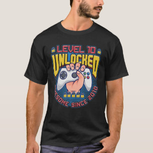 Camiseta Nivel 10 Niños Impresionantes Desbloqueados 2010 1