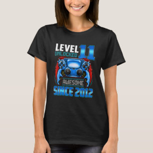 Camiseta Nivel 11 Desbloqueado desde el juego 11th B de 201