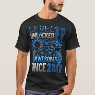Camiseta Nivel 11 desbloqueado increíble desde 2011 11º cum