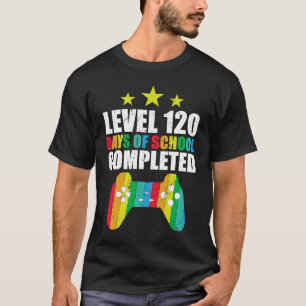 Camiseta Nivel 120 Días De Enseñanza Completados