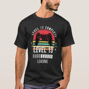 Camiseta Nivel 12 Gama completa de nivel retro de la cosech