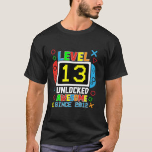 Camiseta Nivel 13 Desbloqueado desde el Bi de Videojuegos d
