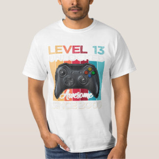 Camiseta Nivel 13 desbloqueado increíble