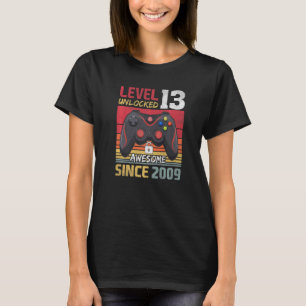 Camiseta Nivel 13 Desbloqueados Impresionante videojuego 20