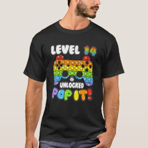 Camiseta Nivel 14 Desbloquear Chica De Niño Pop It De 14 Añ