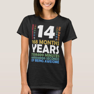 Camiseta Nivel 14 Videojuego desbloqueado 14th Birthday Par
