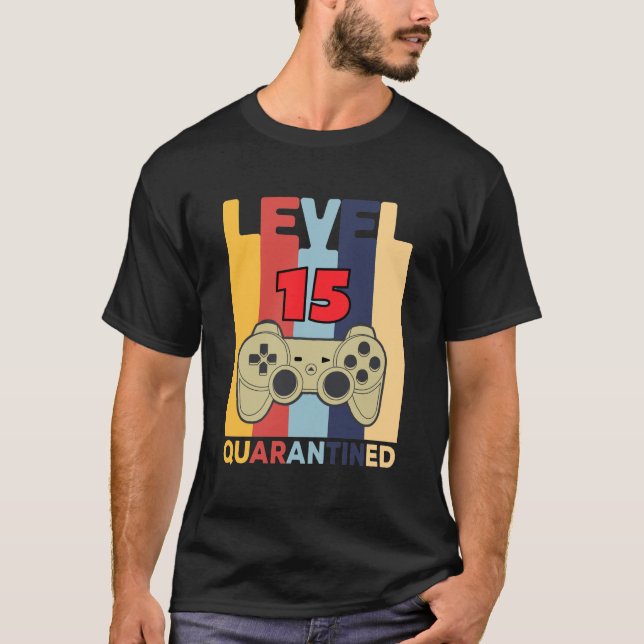 Camiseta Nivel 15 cuadranteDeIned (Anverso)