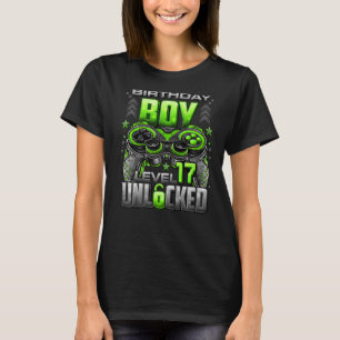 Camiseta Nivel 17 Desbloqueado desde 2005 17º cumpleaños