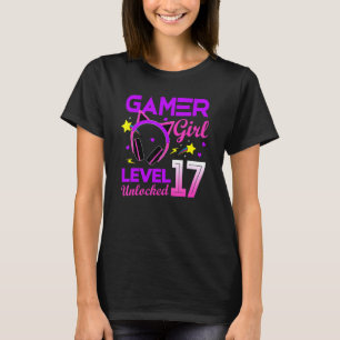 Camiseta Nivel 17 Desbloqueado Impresionante Desde 2005 17º