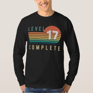 Camiseta Nivel 17 Tee Gracioso Completo - Gift Perfecto Par