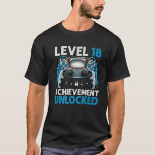 Camiseta Nivel 18 Desbloqueado Impresionante Desde 2003 18º