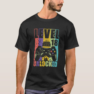 Camiseta Nivel 18 Desbloqueado Impresionante Desde 2004 18º