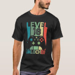 Camiseta Nivel 18 Video Gamer Desbloqueado 18Th Birthday Gi<br><div class="desc">Level 18 Video Gamer de camisetas sin bloquear regalo de cumpleaños número 18</div>