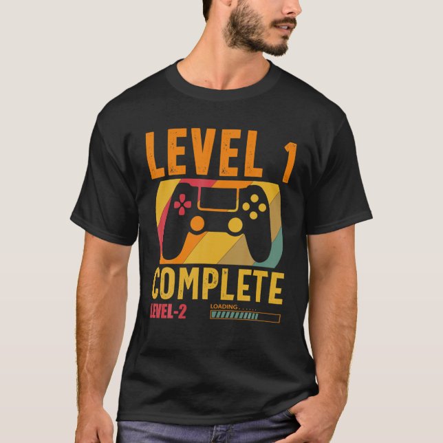 Camiseta Nivel 1 Carga Completa de Nivel 2 Primer Vide Cump (Anverso)