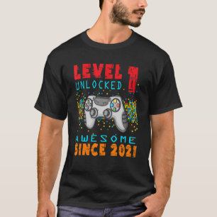 Camiseta Nivel 1 Desbloqueado Impresionante Desde 2021 Juga
