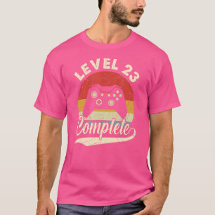 Camiseta Nivel 23 Completo   23º Aniversario de Boda Para É