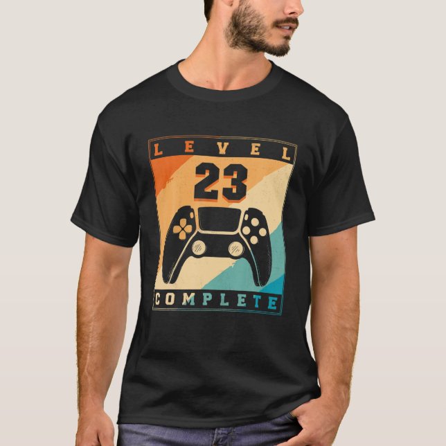 Camiseta Nivel 23 desbloqueado (Anverso)