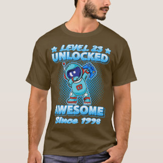 Camiseta Nivel 23 Desbloqueado desde 1998 Dabbing Astro