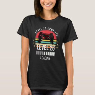 Camiseta Nivel 25 Gama completa de nivel retro de la cosech