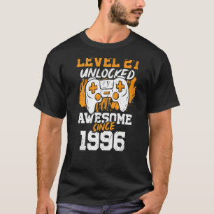 Camiseta Nivel 27 Desbloqueado desde el Bi de videojuegos d