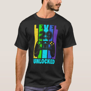 Camiseta Nivel 29 Hombres de 29 años de edad desbloqueados 