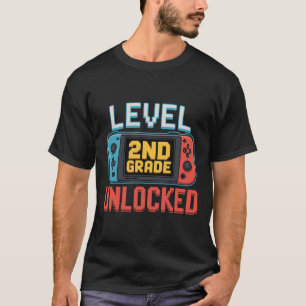Camiseta Nivel 2do Grado Desbloqueado Ck Para Colegio Chico