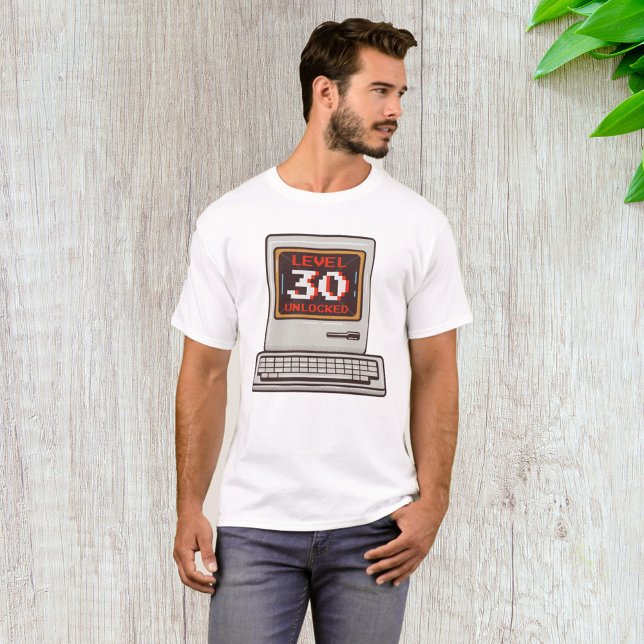 Camiseta Nivel 30 desbloqueado (Subido por el creador)