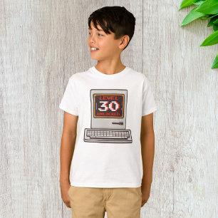 Camiseta Nivel 30 desbloqueado