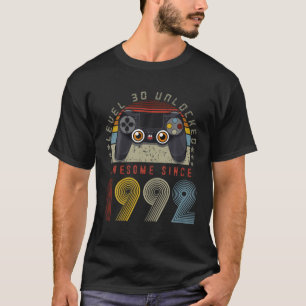 Camiseta Nivel 30 Desbloqueado Impresionante Desde Video Vi