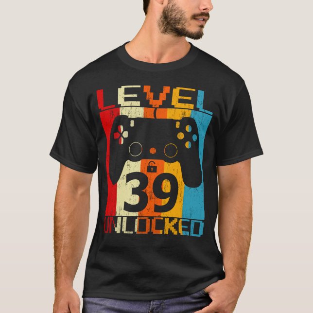 Camiseta Nivel 39 desbloqueado (Anverso)